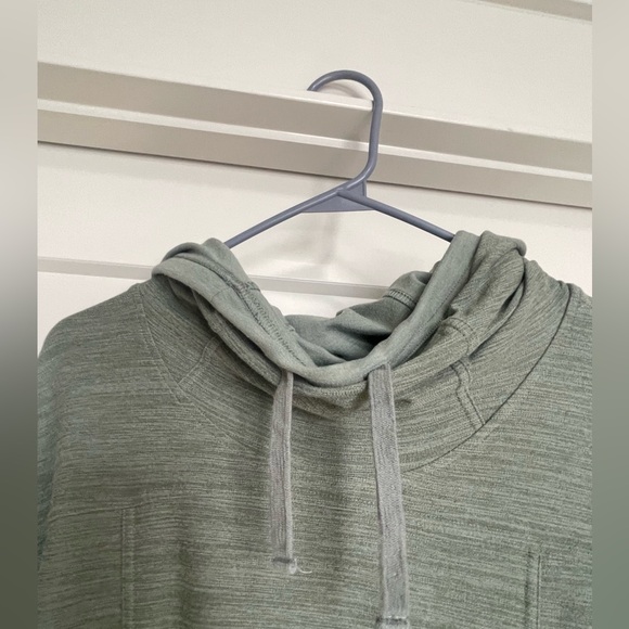 Toad&Co Green Hooded Dress - Picture 2 of 6